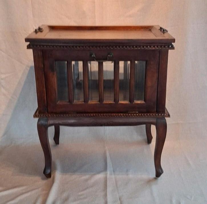 Vintage Teakhouten Theekastje, Antiek en Kunst, Antiek | Meubels | Kasten, Ophalen