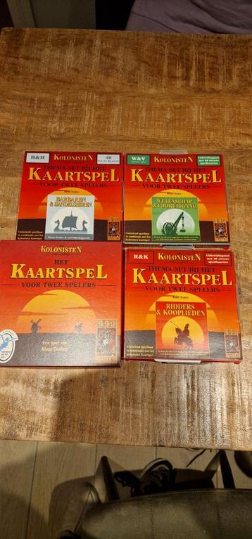 Kolonisten Kaartspel Uitbreidingen - 4 stuks beschikbaar voor biedingen