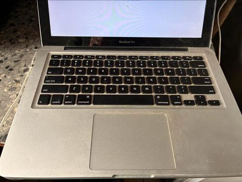 Macbook Pro (werkend) met barst in scherm, Computers en Software, Apple Macbooks, Gebruikt, 13 inch, 2 tot 3 Ghz, Ophalen of Verzenden