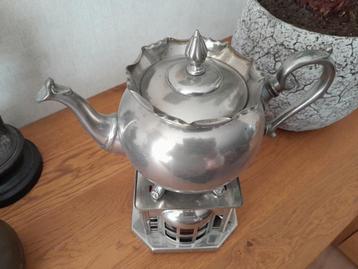 Theelicht met theepot Daalderop  beschikbaar voor biedingen