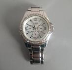 Prachtige dames guess horloge, Staal, Staal, Guess, Ophalen of Verzenden