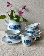 Maastricht Mosa Douwe Egberys blauw wit servies thee koffie, Ophalen of Verzenden