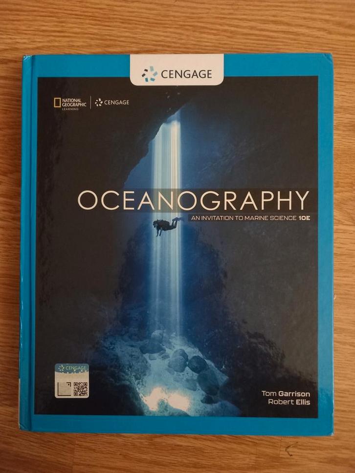 Oceanografie - Tom Garrison & Robert Ellis - 10e Editie, Boeken, Schoolboeken, Zo goed als nieuw, Overige vakken, Ophalen of Verzenden