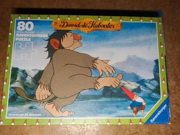 Ravensburger puzzel 80 stukjes David de kabouter beschikbaar voor biedingen