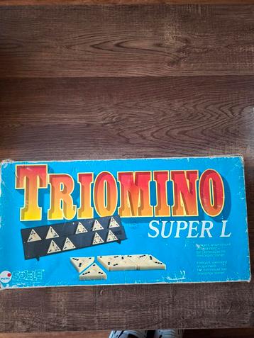 Triomino Super L - Vintage Bordspel beschikbaar voor biedingen