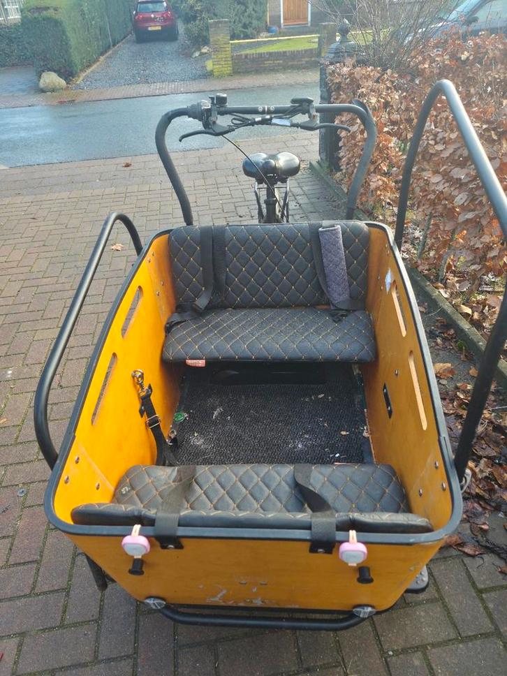 Opknapper!!  Vogue superior 3 electrische bakfiets, Fietsen en Brommers, Fietsen | Bakfietsen, Gebruikt, 4 kinderen of meer, Ophalen of Verzenden