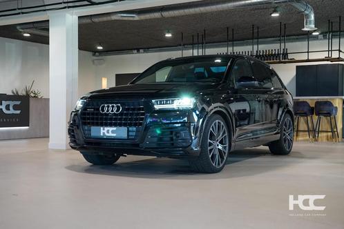 Audi Q7 3.0 TDI | Grijs kent. | 2019 | Pano | Vierwielsturin, Auto's, Audi, Bedrijf, Te koop, Q7, Metallic lak, Diesel, Euro 6