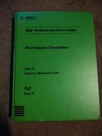 NS Spoorwegen Storingsgids Treinstellen ICM 1987, Ophalen of Verzenden, Gebruikt, Trein, Overige typen