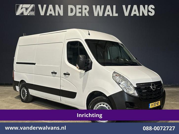 Opel Movano 2.3 CDTI 145pk L2H2 inrichting Euro6 Airco | Cam, Auto's, Bestelauto's, Bedrijf, Te koop, ABS, Achteruitrijcamera