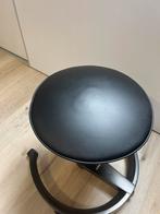 Swopper Aeris Zwart Leerlook Bureaukruk, Huis en Inrichting, Bureaustoelen, Ophalen, Gebruikt, Zwart, Bureaukruk