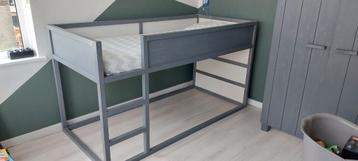 Grijze Hoogslaper Kinderkamer 209x100x115 beschikbaar voor biedingen