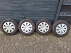 Winterbanden 175/70/R14 Toyota Yaris met wieldoppen, Auto-onderdelen, Banden en Velgen, Ophalen, 14 inch, Gebruikt, 175 mm