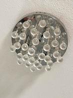 Moderne Plafondlamp met Glazen Details, Ophalen of Verzenden, Zo goed als nieuw, Metaal
