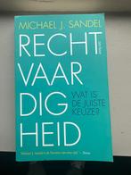 Michael J. Sandel - Rechtvaardigheid, Ophalen of Verzenden, Michael J. Sandel, Zo goed als nieuw, HBO