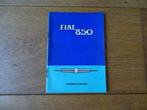 Fiat 850 - Handleiding - Instructieboekje NL - Origineel, Verzenden