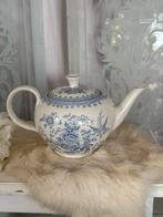 Burleigh Asiatic Pheasanths blue theepot groot model, Ophalen of Verzenden