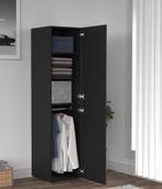 Kledingkast smal hoog - legplanken en hanggedeelte, Ophalen, Kast, 50 tot 70 cm, Nieuw