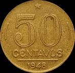 Brazilie 50 centavos 1948, Postzegels en Munten, Zuid-Amerika, Losse munt, Verzenden