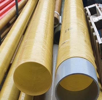 AFvoerbuis Ø 250mm - 2x lengte 9m beschikbaar voor biedingen