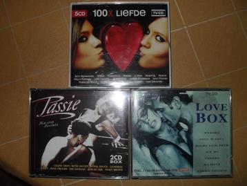 LIEFDE & PASSIE OP 8 CD'S. beschikbaar voor biedingen