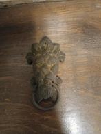 Antieke deurklopper leeuw, 13 cm Gietijzer, Antiek en Kunst, Ophalen of Verzenden