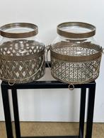 Set van 2 gouden windlichten, Ophalen of Verzenden