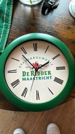 Stadsbrouwerij De Ridder Maastricht klok. Zo goed als nieuw, Huis en Inrichting, Woonaccessoires | Klokken, Ophalen of Verzenden