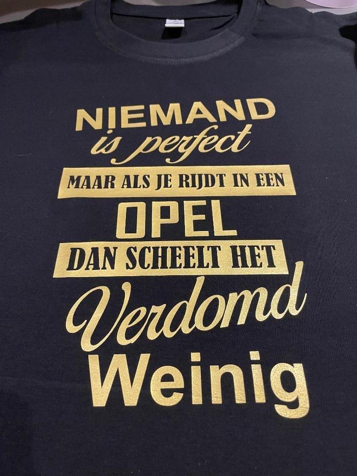 Opel t-shirt, trui of hoodie, Kleding | Heren, T-shirts, Nieuw, Maat 52/54 (L), Zwart, Ophalen of Verzenden
