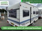 Hobby De Luxe 450 4 PERS + VOORTENT + WC, Hobby, Bedrijf, 6 tot 7 meter, Tot en met 4