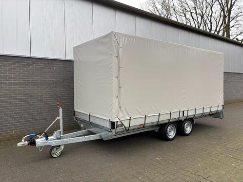 Proline PL 2850 KG plateauwagen 451x185 cm + huif Bj. 2023!, Auto diversen, Aanhangers en Bagagewagens, Zo goed als nieuw, Ophalen of Verzenden