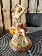 Capodimonte Italiaanse vintage beeld, Verzamelen, Beelden en Beeldjes, Ophalen of Verzenden, Zo goed als nieuw, Mens