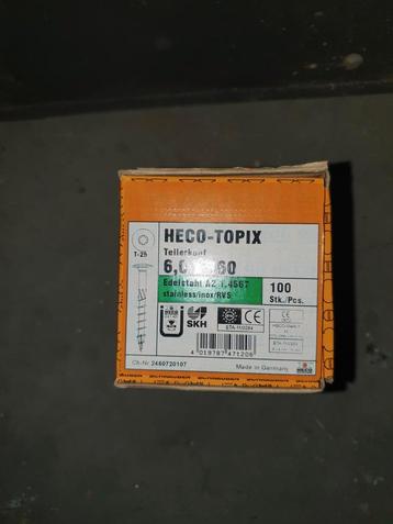 Heco topix 6 x 160 rvs tellerkop beschikbaar voor biedingen