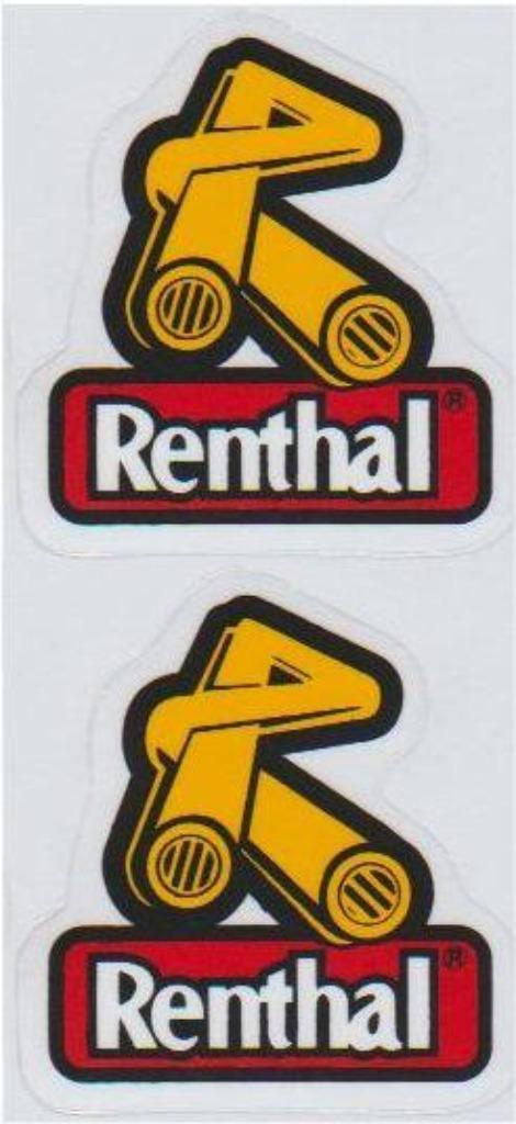 Renthal sticker set #4, Motoren, Accessoires | Stickers, Verzenden