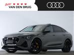 Audi e-tron Sportback S-Line 55 408 PK QUATTRO 95 kWh Black, Auto's, Audi, Automaat, 95 kWh, Leder en Stof, Adaptive Cruise Control