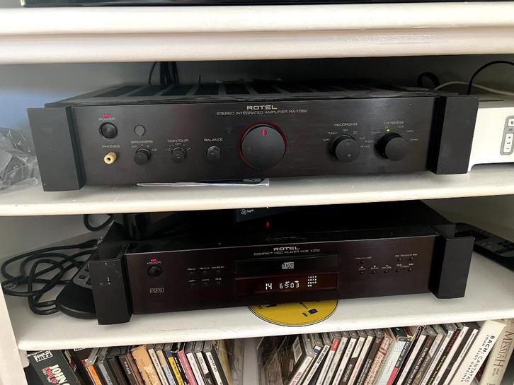 Prachtige audioset van Rotel Soundcollumn II Sonos Connect, Audio, Tv en Foto, Versterkers en Receivers, Gebruikt, Stereo, 60 tot 120 watt