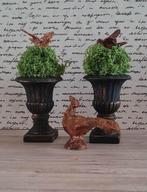 🪴 PPH 1.12  FRANSE GIETIJZEREN TUINVAZEN. 2 voor €18.50 🪴, Ophalen of Verzenden, Zo goed als nieuw, Poppenhuis