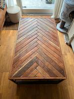 Houten salontafel met lade - 118x70x45.5 cm, Ophalen, 100 tot 150 cm, 50 tot 100 cm, Zo goed als nieuw