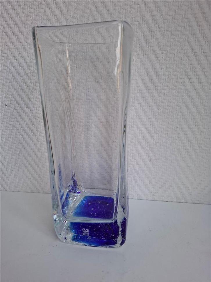 Glashagenhutte, Regina Kaufmann, gesigneerde vaas, Antiek en Kunst, Antiek | Vazen, Ophalen of Verzenden