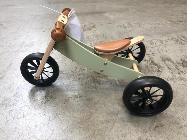 Bandits & Angels loopfiets Smart bike 4in1 retro groen, Kinderen en Baby's, Speelgoed | Buiten | Voertuigen en Loopfietsen, Nieuw
