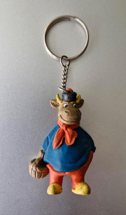 Sleutelhanger Boer Os ( Flipje uit Tiel ), Verzamelen, Sleutelhangers, Zo goed als nieuw, Ophalen of Verzenden