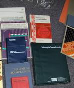 6 boeken constructie en bouwkunde en  water, Verzenden, W. Geerts, Zo goed als nieuw, Bouwkunde
