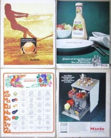 Advertenties reclames van mei en juli 1969 beschikbaar voor biedingen