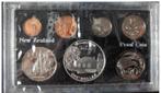 Nieuw-Zeeland jaarset 1977 met zilveren dollar, Verzenden, Setje, Zilver