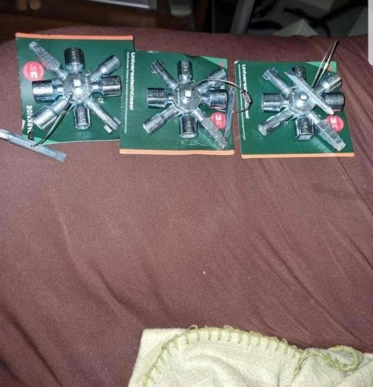 Schakelkastsleutel Voor alle standaard schakelkasten €9,95, Hobby en Vrije tijd, Overige Hobby en Vrije tijd, Ophalen of Verzenden