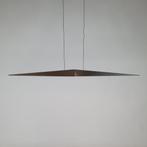 Rvs metalen hanglamp Hala Zeist industrieel design jaren 90, Huis en Inrichting, Lampen | Hanglampen, Gebruikt, Hala Zeist, Ophalen of Verzenden