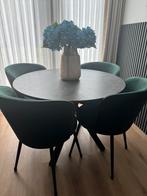 Ronde eettafel IKEA – donkergrijs ‘marmerlook’ – €120, Cadeaubon, Overige typen