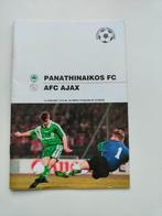 Panathinaikos FC - AJAX 18-1-1998 Programma Griekse uitgave!, Verzamelen, Sportartikelen en Voetbal, Verzenden, Ajax