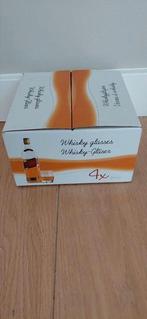 4 whisky glazen, Glas of Glazen, Nieuw, Ophalen of Verzenden, Glas