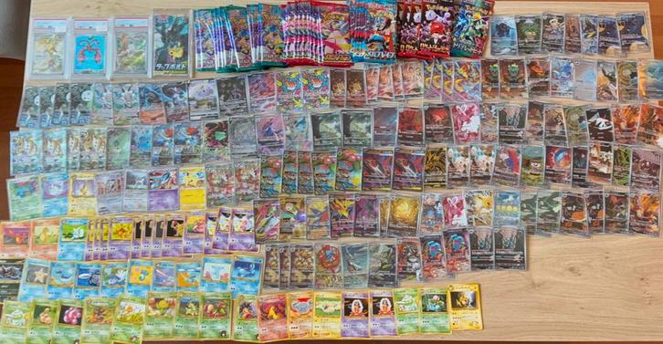 Grote Pokemon verzameling kaarten Japans zeldzaam, Hobby en Vrije tijd, Verzamelkaartspellen | Pokémon, Zo goed als nieuw, Meerdere kaarten