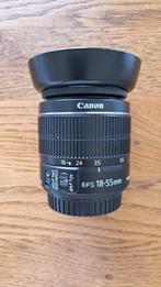 Canon zoomlens EF-S 18-55mm f/3,5-5.6, Ophalen, Zo goed als nieuw, Zoom